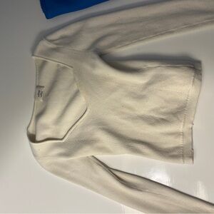 Cream Long Sleeve Sweater